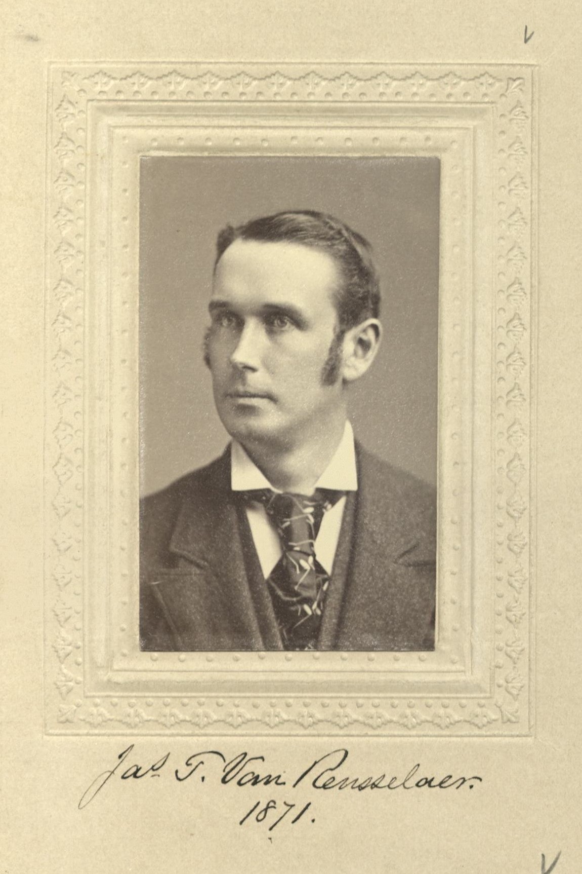 Member portrait of James T. Van Rensselaer